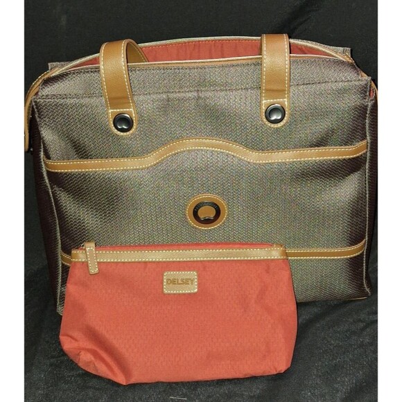Delsey Paris Chatelet Air 2.0 Shoulder Bag w/ Additional Removable Small Pouch - Picture 1 of 16